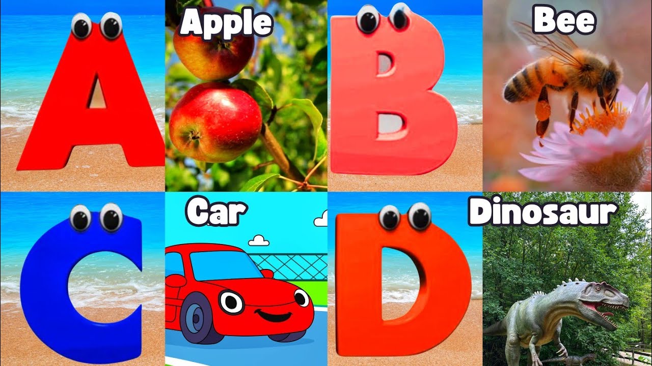 ABC Phonics Song - Toddler Learning Video Songs , A for Apple , Nursery Rhymes , Alphabet song 