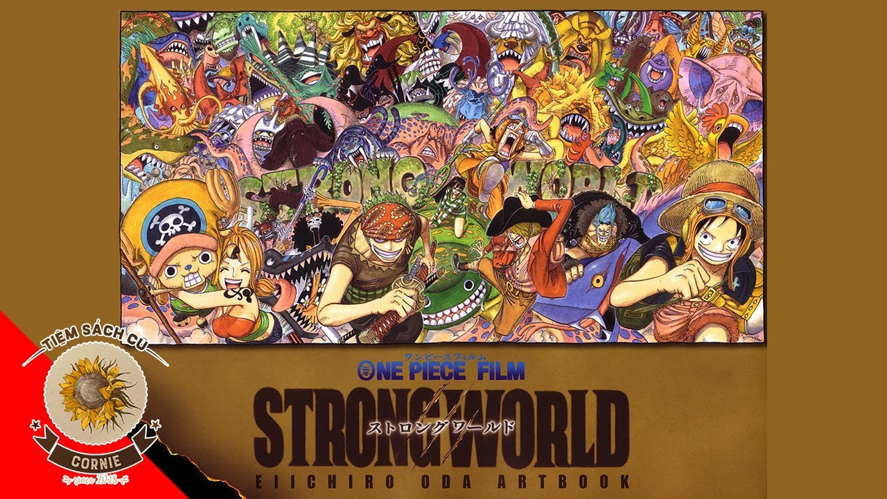 Thưởng thức ARTBOOK #02 | ONE PIECE Film STRONG WORLD - EIICHIRO ODA Artbook | Artbook Flip Through