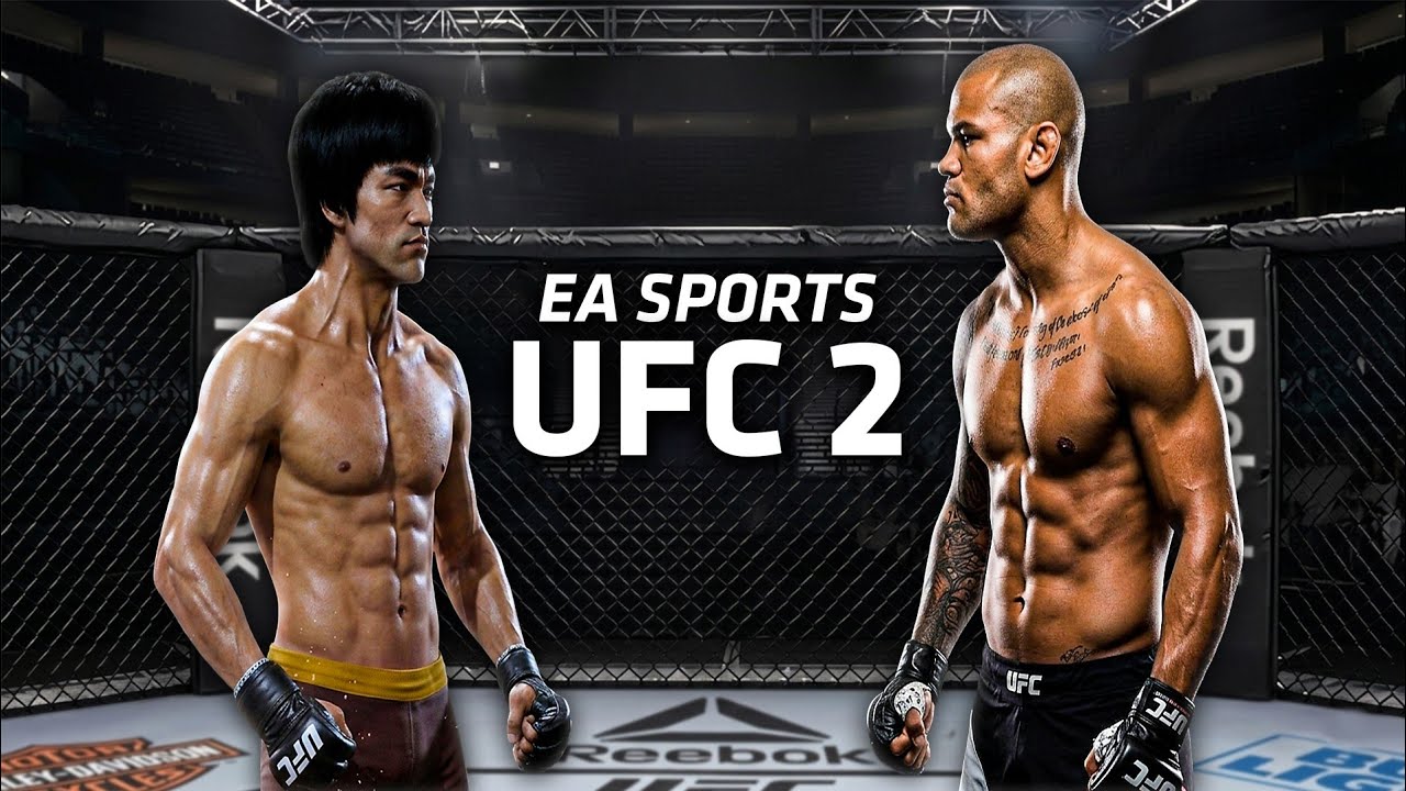 Брюс Ли против Тиаго Алвеса на UFC 2 (ЛЕГЕНДА против ПРОФЕССИОНАЛЬНОГО БОЙЦА)