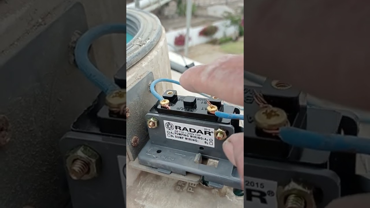 INSTALACIÓN DE RADAR DE TANQUE DE AGUA