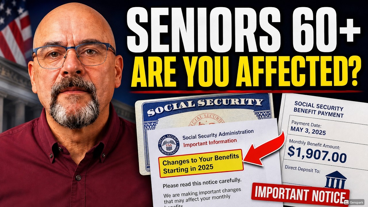 SENIORS 60+: A Major Social Security Change Is Coming &mdash;Check If You're Affected Before It's Too Late