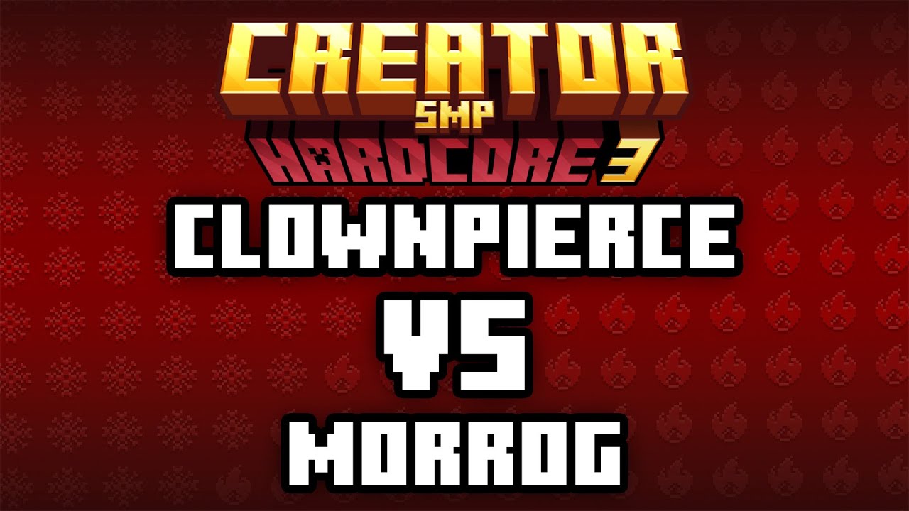 MORROG VS CLOWNPIERCE IN CREATOR SMP FULL FIGHT! #creatorsmp #clownpierce #creatorsmp3 #minecraft
