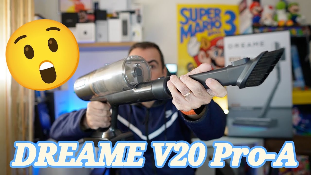 Olvídate de cables ¿ Es la DREAME V20 Pro-A la Aspiradora definitiva para tu hogar ? 🔥