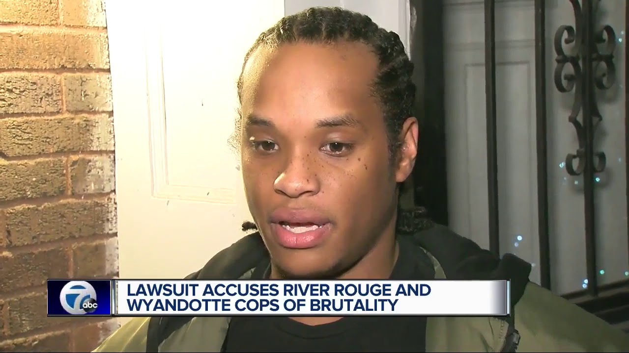Detroit man suing two Detroit police departments over alleged rough arrest