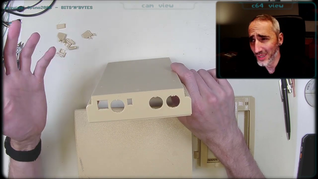 C64 - 3D Printing cases for the 1581 (replica) drive
