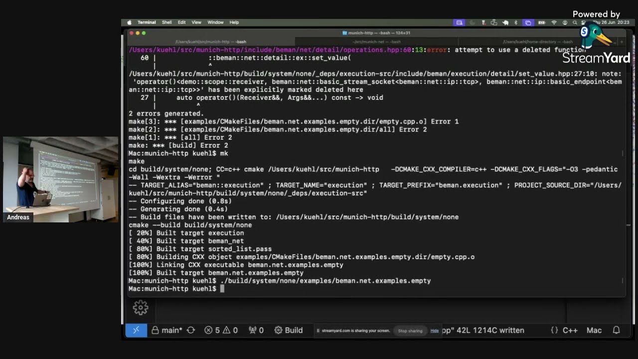 [MUC++] Dietmar Kühl - Creating a Sender/Receiver HTTP Server