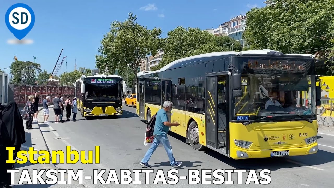 Getting Around Istanbul - Sultanahmet-Kabataş-Taksim Funicular Tram & Bus