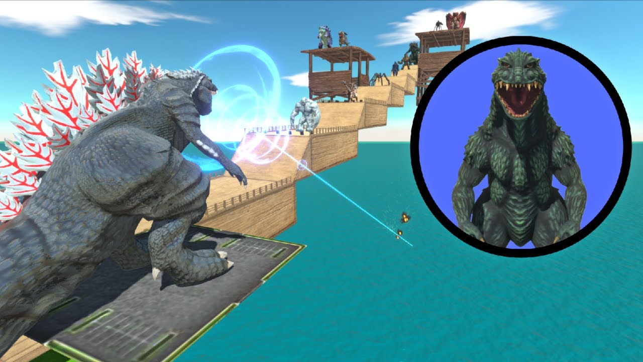 GODZILLA ULTIMA DEATHRUN RESCUE GODZILLA SHOWA FROM GODZILLA 2000 - ARBS