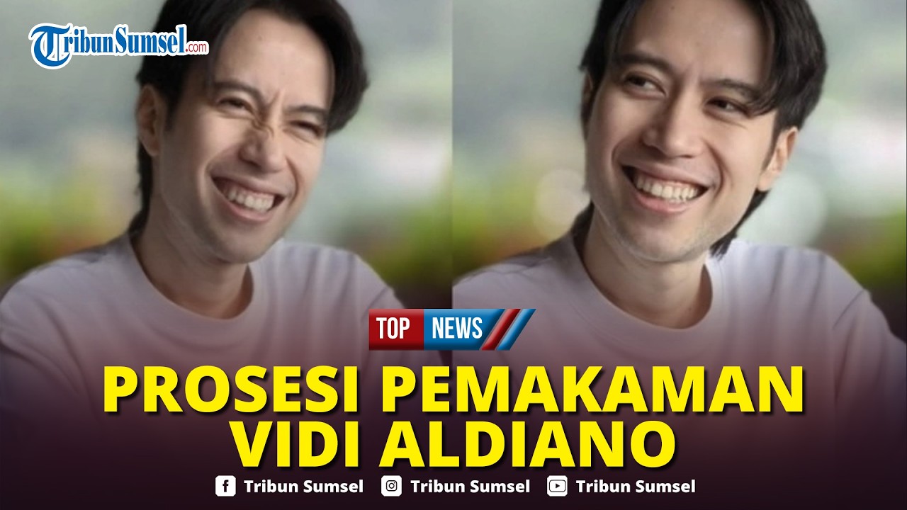🔴LIVE: Prosesi Pemakaman Vidi Aldiano, Sang Istri Sheila Dara Berdiri di Sisi Makam, Diiringi Tangis