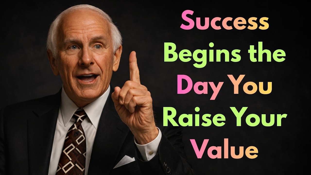 Success Begins the Day You Raise Your Value| Inspired by Rohn