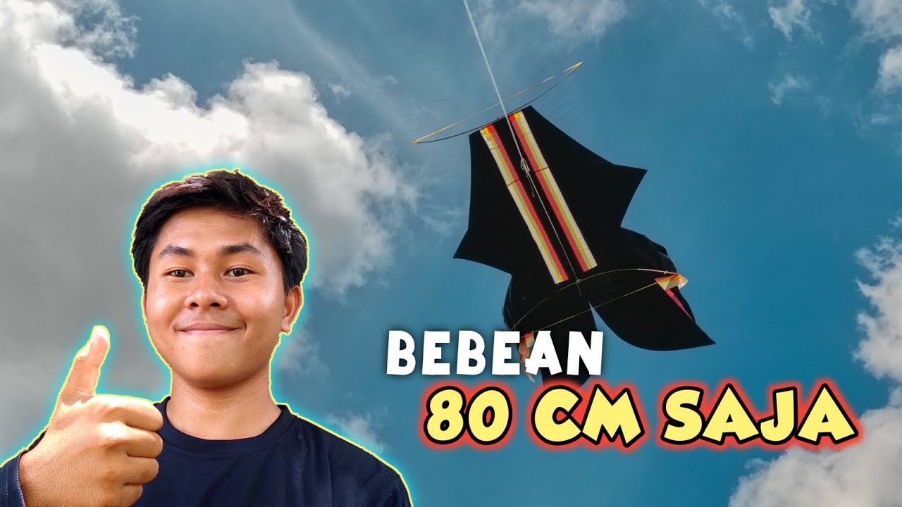Buat Layangan Bebean Mini 80 cm - COCOK NIH BUAT PEMULA 🪁🪁