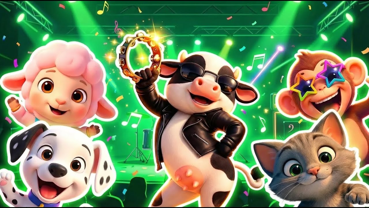 MIX SUPER DIVERTENTE per bambini dell'asilo😍🎶 Festa degli animali - Le migliori canzoni per Bambini