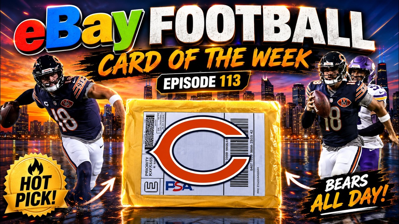 eBay Football 🏈 Card of the Week Episode 113 | Hints: (1) Amazing PSA Rookie Card!