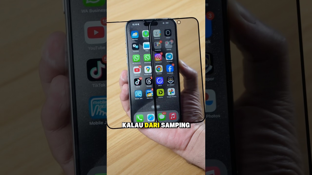 Temperes glass anti spy dari brooklyn cocok buat kamu yang butuh privasi isi handphone nya terjaga