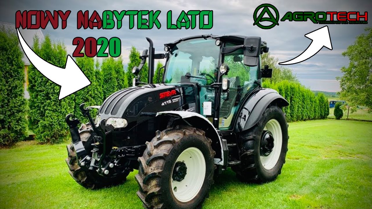 Zakupy lato 2020 !!! STEYR 4115 KOMPAKT HILO !!! Black Edition !!! Jedyny w Polsce !!!