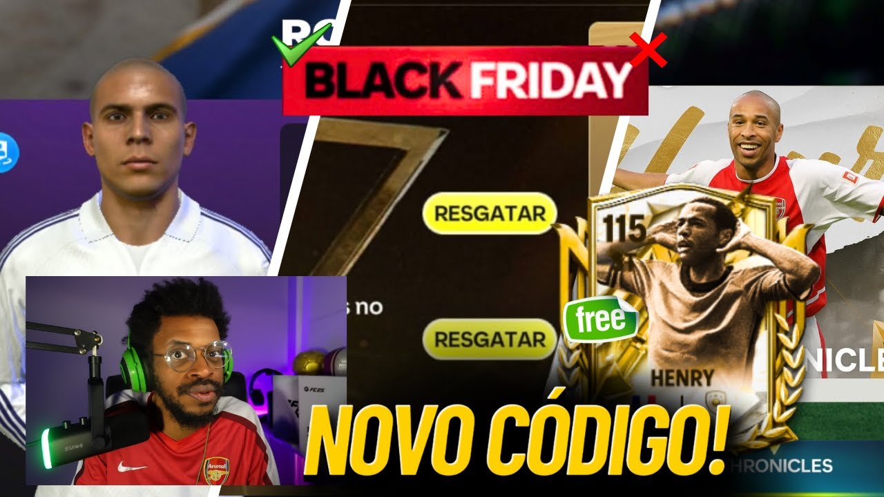 ⚠️ BOOST no R9! AGORA COMPENSA? RECURSOS FREE na B. FRIDAY! NOVA CRÔNICA DE HENRY - FC MOBILE