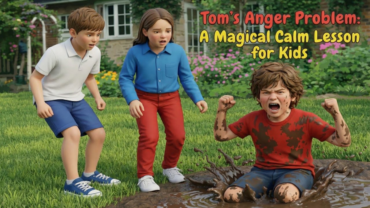 👉 Tom’s Anger Problem 😡 A Magical Calm Lesson for Kids