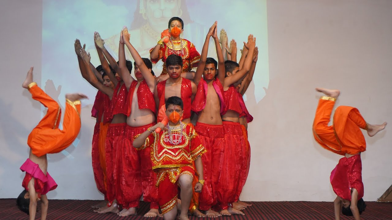 Hanuman Chalisa Dance Performance by the students of Gyan Deep Shiksha Bharati. #bestschool