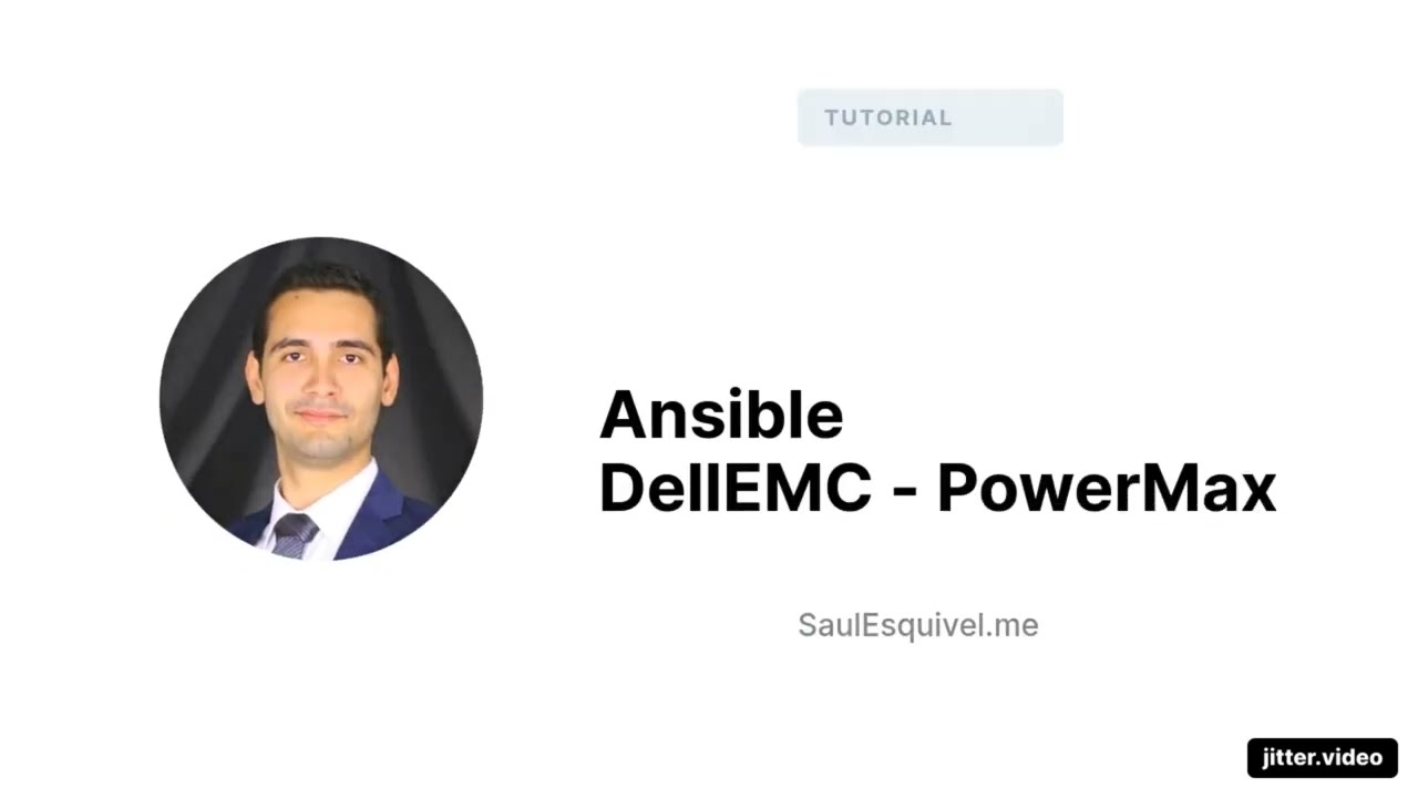 Ansible for DellEMC PowerMax [Unisphere]