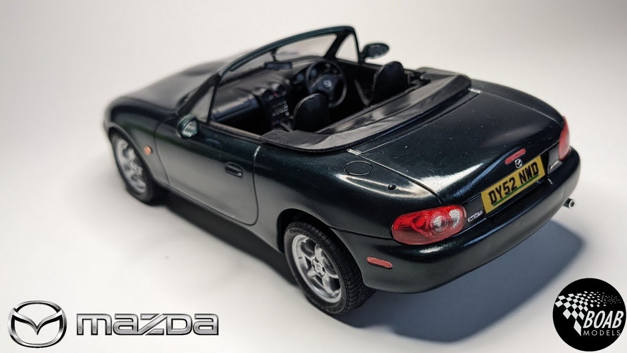 How to build the Mazda Roadster/Miata/MX-5 NB8C '99 - 1/24 Aoshima - Euro spec build