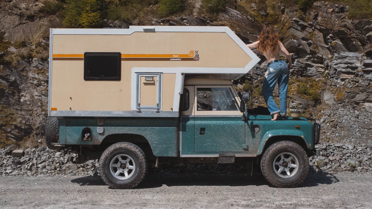 Exploring Scotland in my vintage Land Rover - wild showers & beautiful scenery