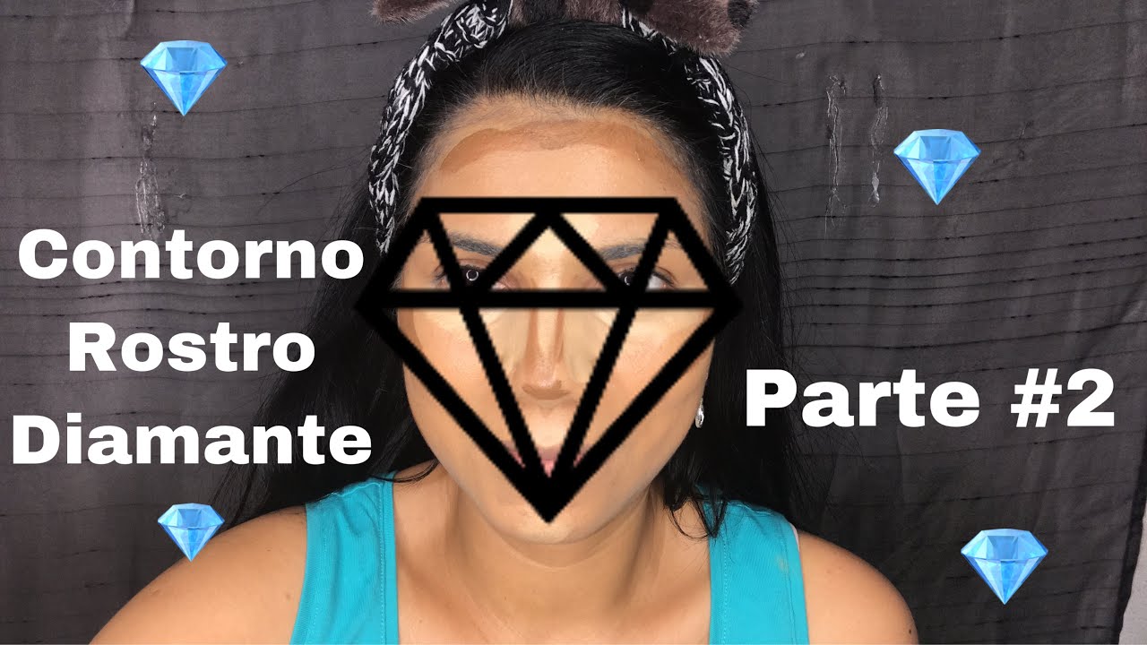 CONTORNO ROSTRO DIAMANTE 💎 //PARTE #2 💎