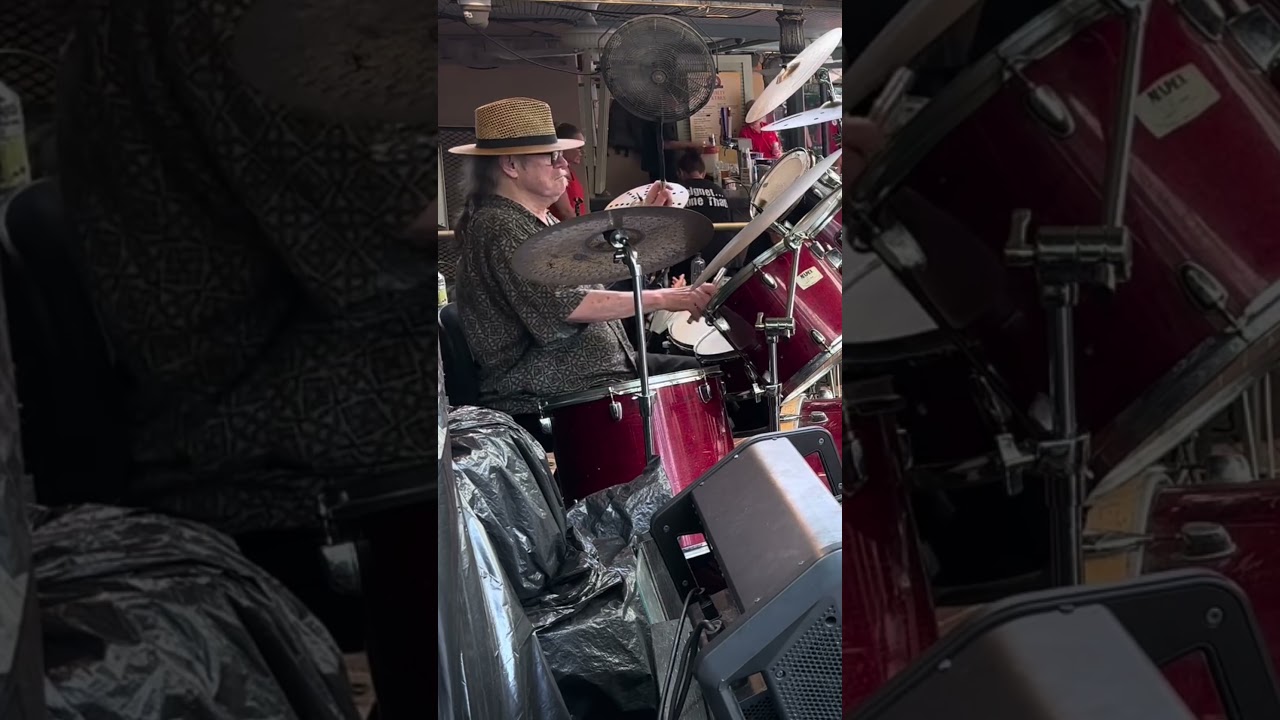 New Orleans Drummer Freddie Stahle -Back in the Chicken Shack 