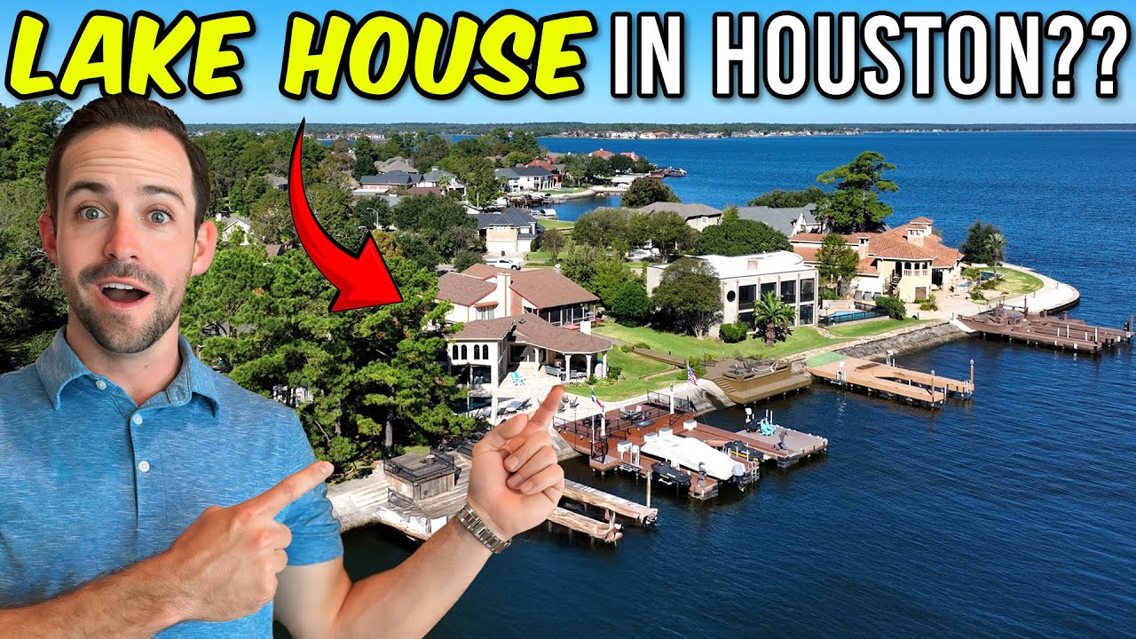 INSIDE Lake Conroe Waterfront Home With SECRET feature!