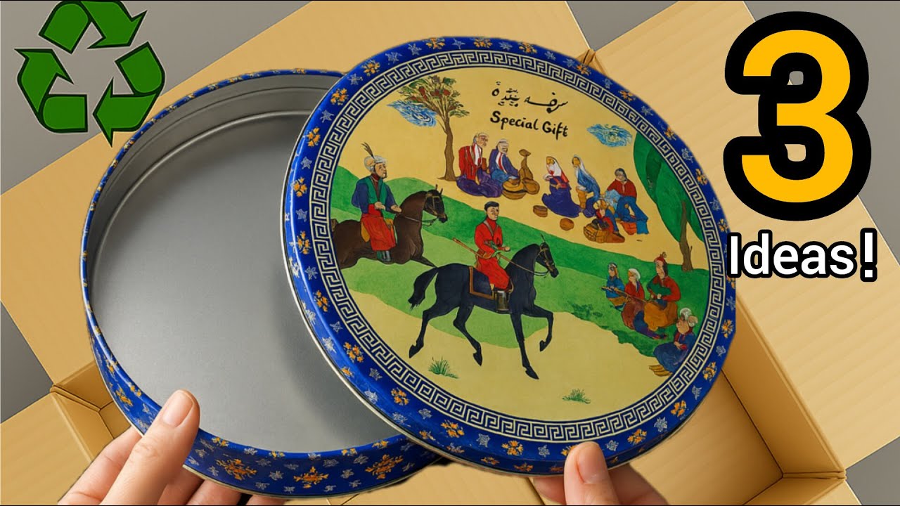 Stop throwing away empty cans! /3 recycling ideas from trash♻️