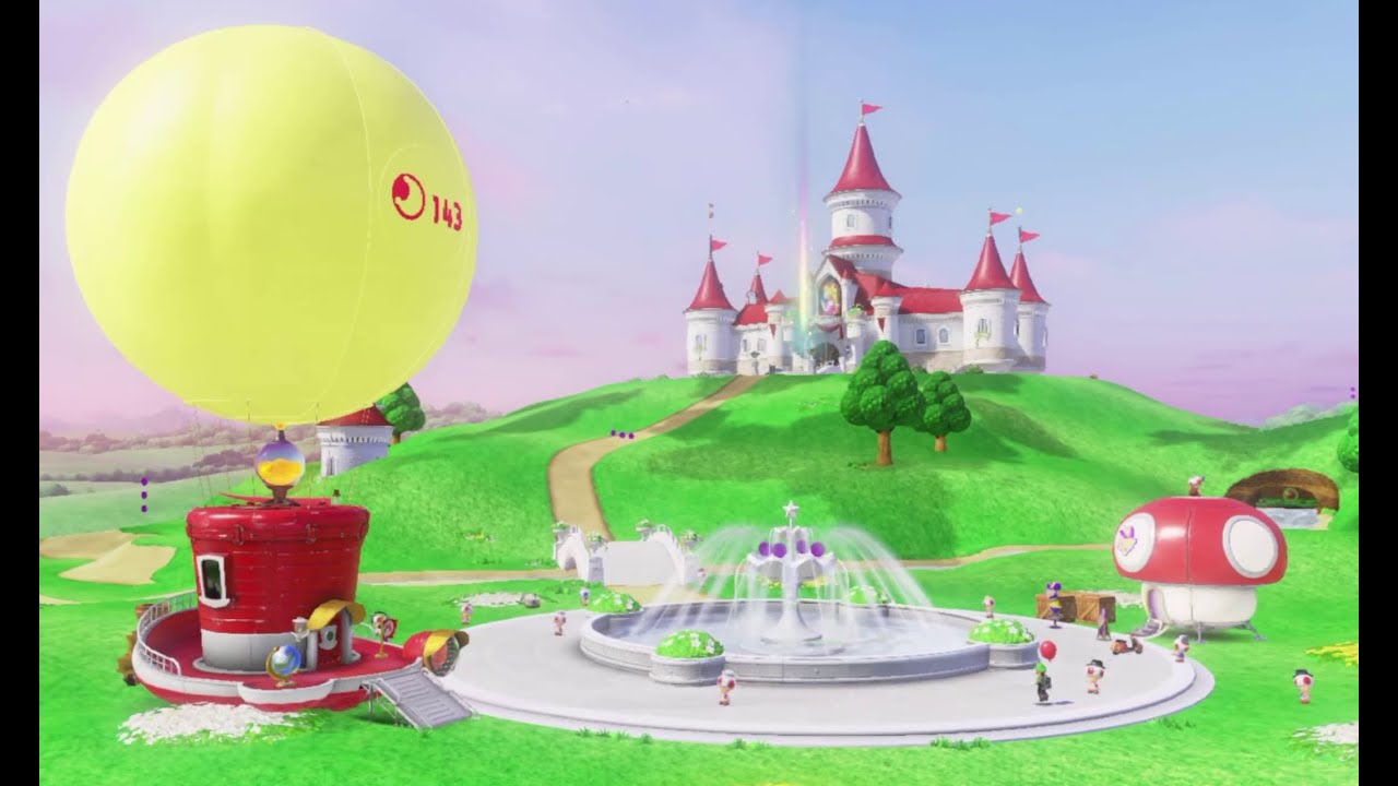 Mario Odyssey folge 24 auf der Switch