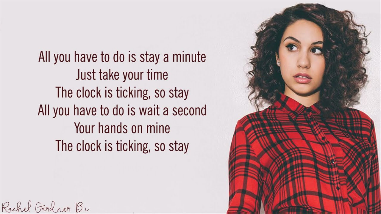 Zedd, Alessia Cara - Stay  (Lyrics)