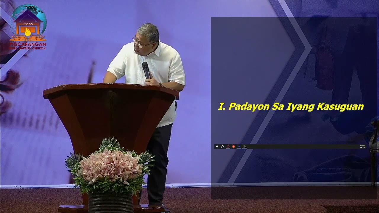 Padayon Diha Sa Kaayo Sa Dios by Pastor Reynaldo Subrabas