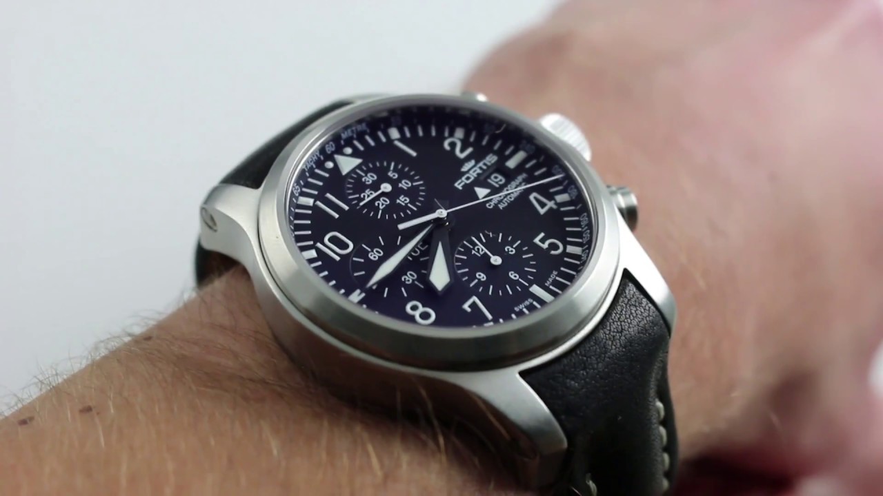 Pre-Owned Fortis B-42 Flieger Chronograph