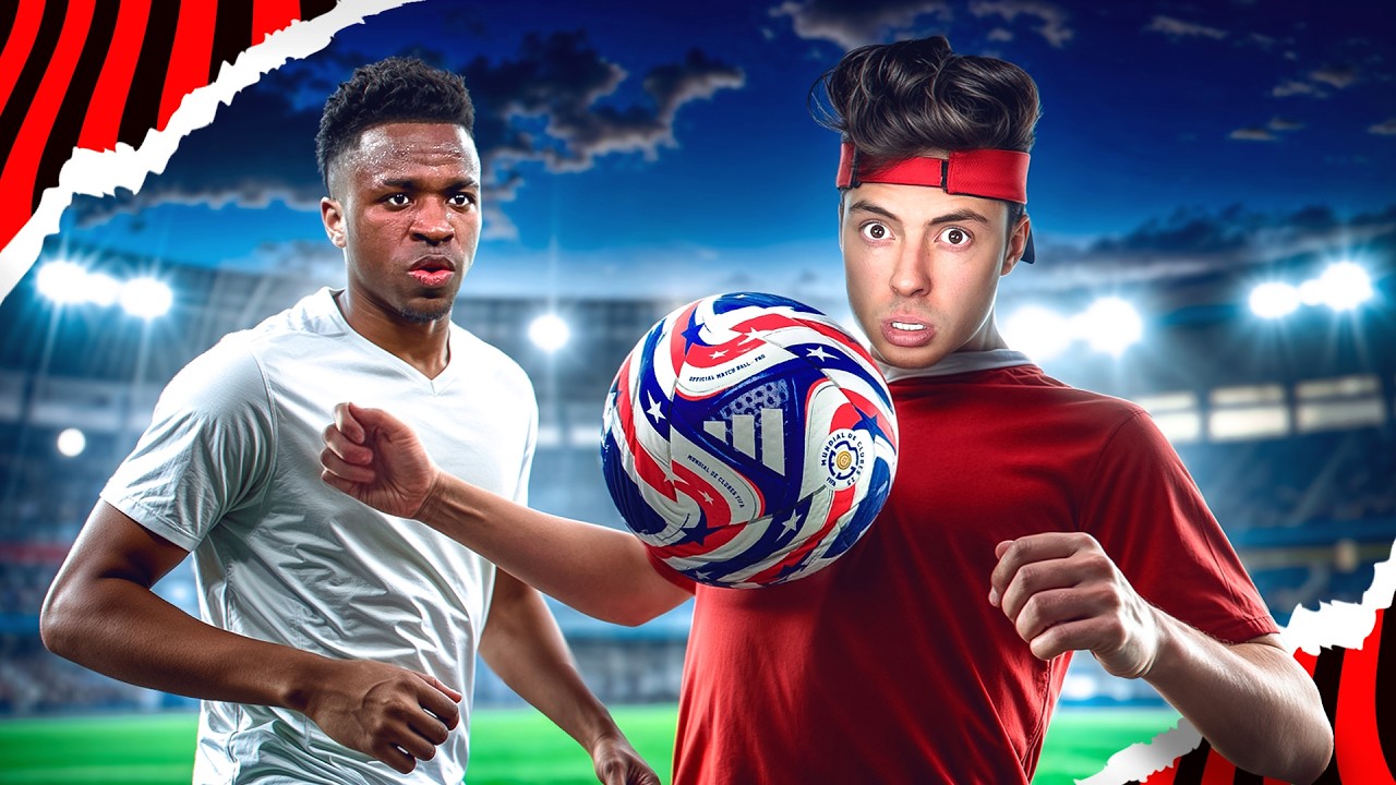 FUI NO JOGO DO REAL MADRID! *VINI JR & MBAPP&Eacute;