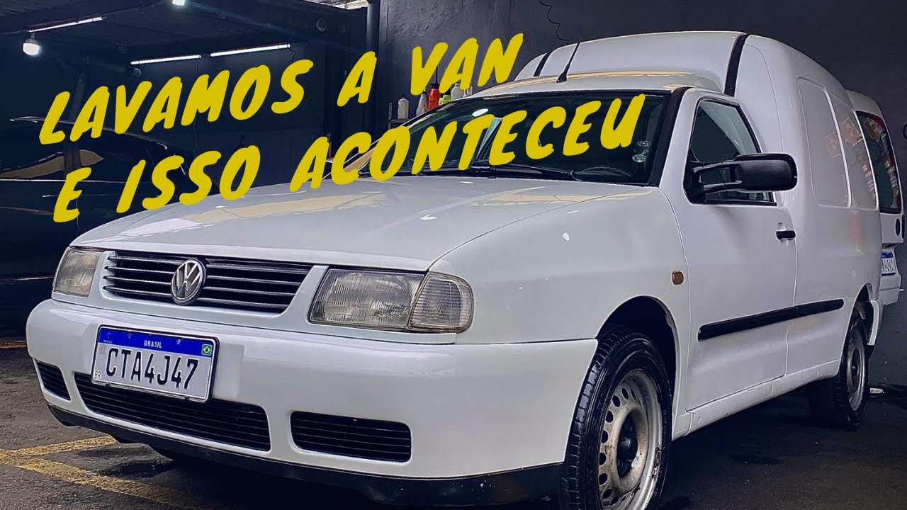 Lavamos a van e isso aconteceu #vw van (Vw van Ep02)