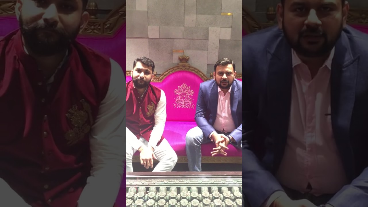 Launching of the new  Kora store in Ahmedabad -  Before the launch by Nilesh & Mitesh