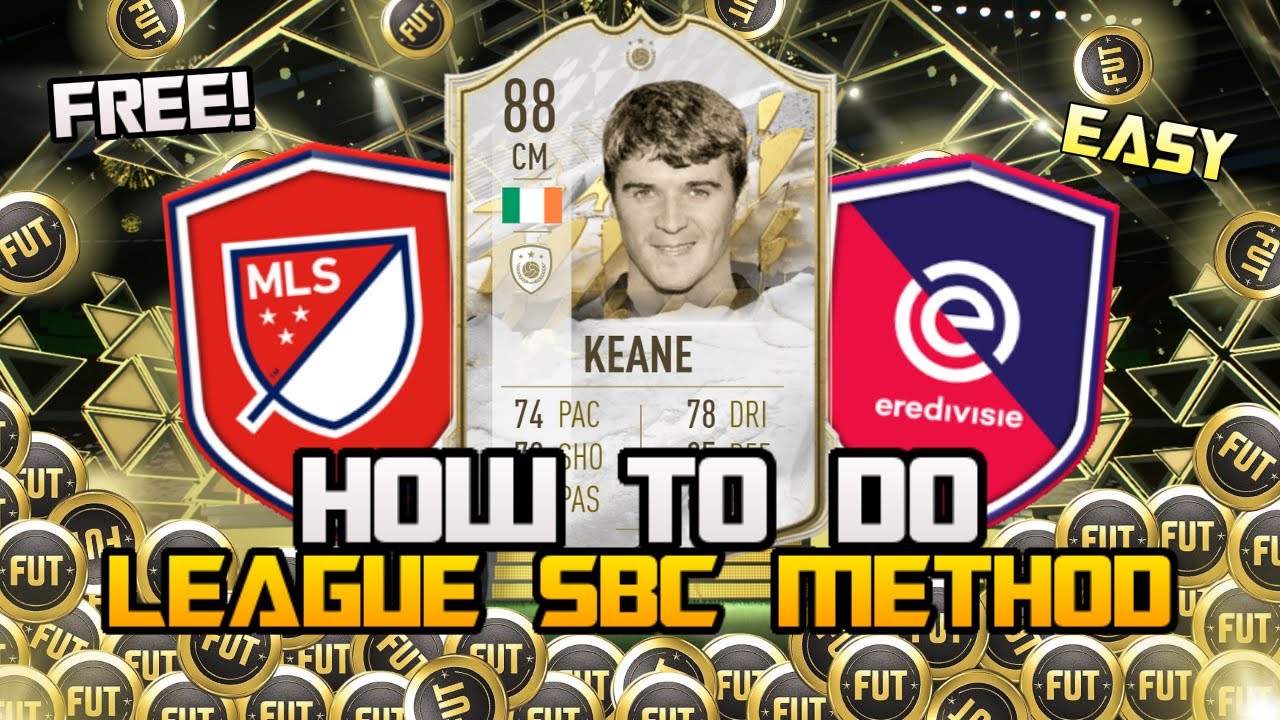 HOW TO DO LEAGUE SBC METHOD ON FIFA 22! BEST WAY TO COMPLETE ANY SBC FOR FREE ON FIFA 22!