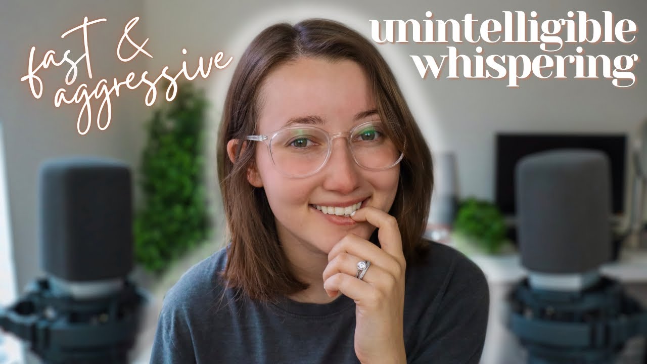 ASMR | SUPER FAST & AGGRESSIVE UNINTELLIGIBLE WHISPERING✨ 45+ Minutes!