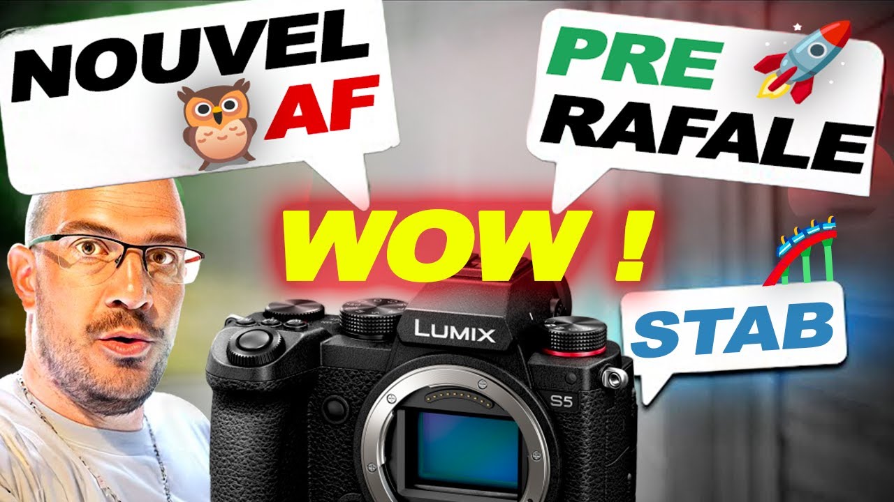 Panasonic l'a FAIT 👀 Lumix S5 II v3 et S5 II X v2
