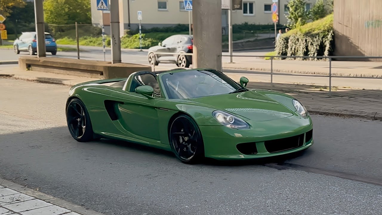 Supercars in Stockholm | September-October | Carrera GT, 765LT, SLR McLaren, Murci, 992 GT3 RS MR