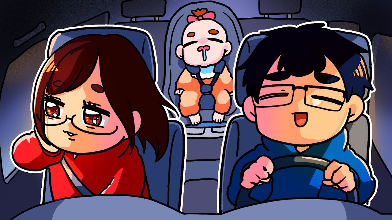 【幸せ】夜中にドライブしながら