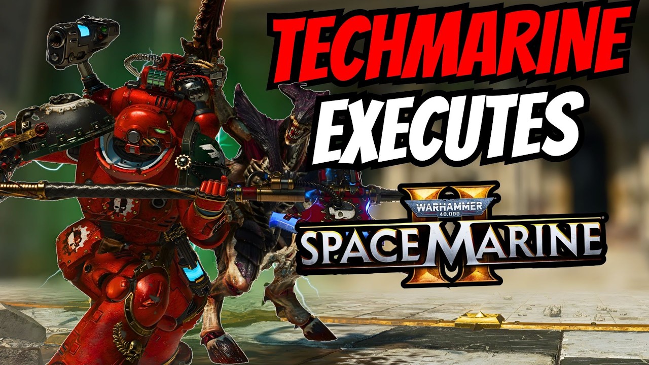 Every New Techmarine Class Execution Animation in Space Marine 2 Patch 12