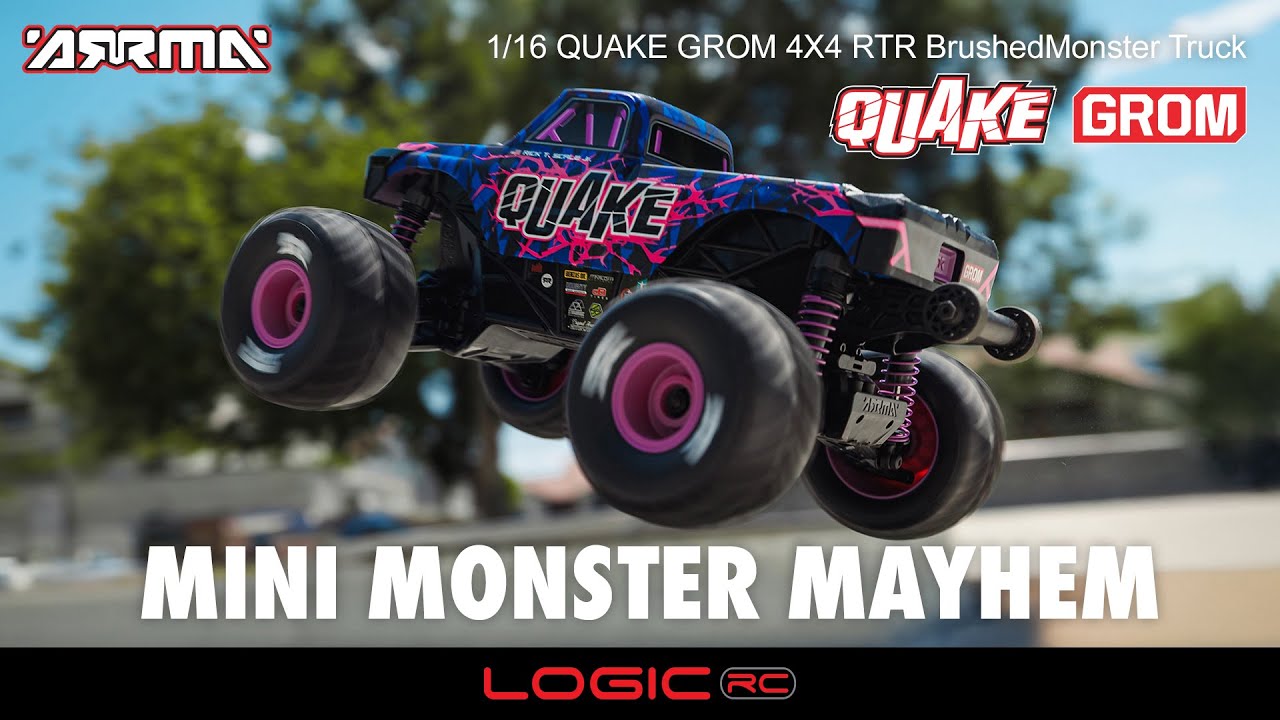 ARRMA 1/16 QUAKE GROM 4X4 RTR Monster Truck