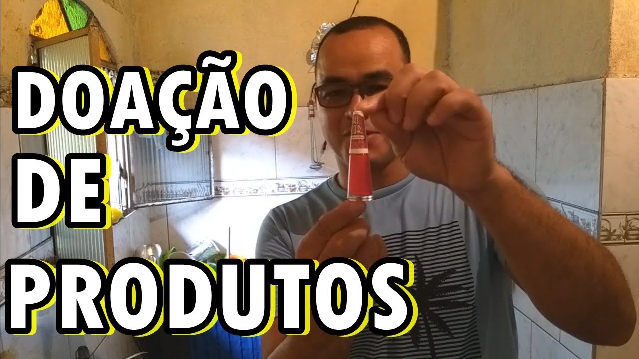 DOA&Ccedil;&Atilde;O DE PRODUTOS DE BELEZA &Agrave;S MORADORAS DE RUA - SILVANA REIS E ALEXANDRE DE JESUS