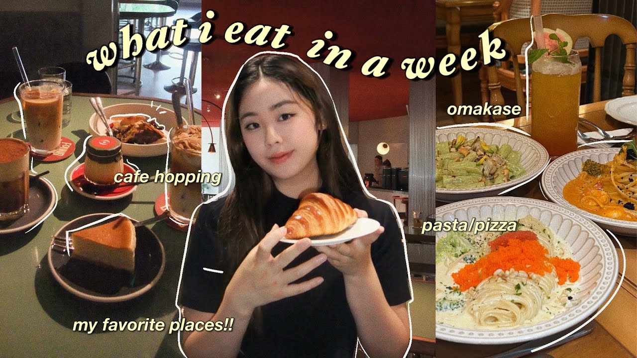 (food vlog) mình ăn gì trong 1 tuần ở sài gòn?