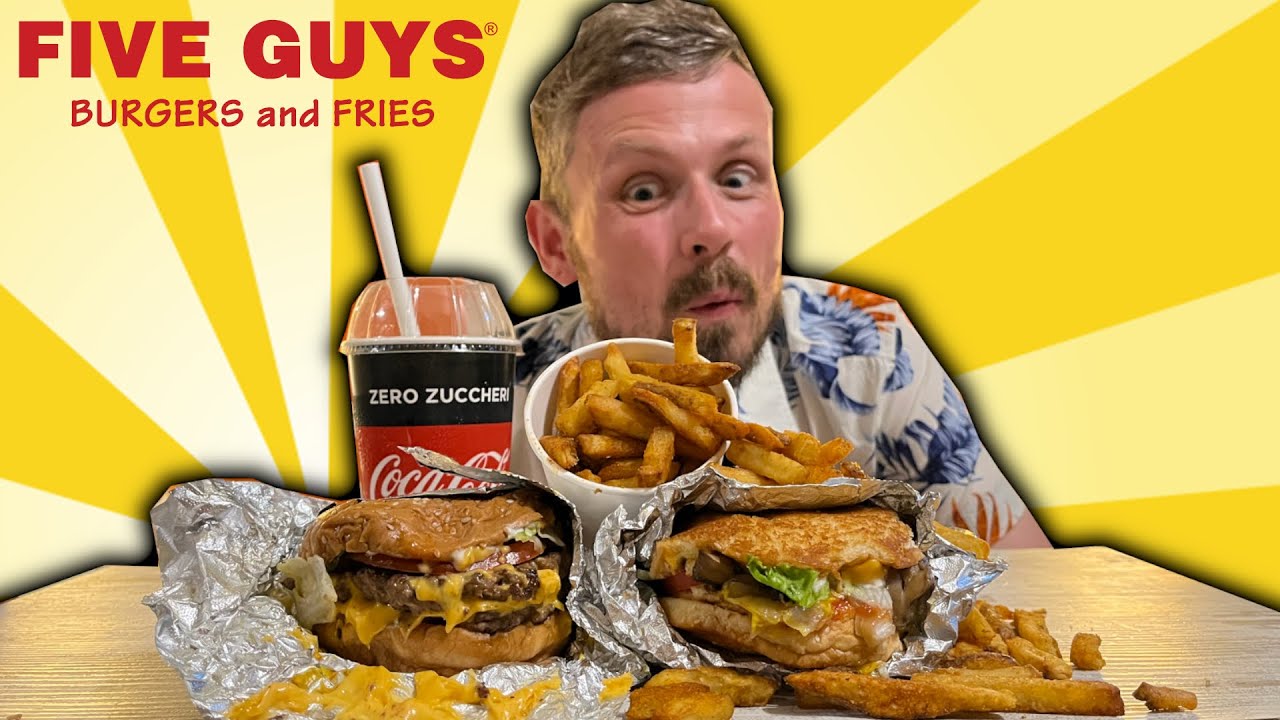 Smakstest av Five Guys i Roma! - Beste Jeg Har Smakt!