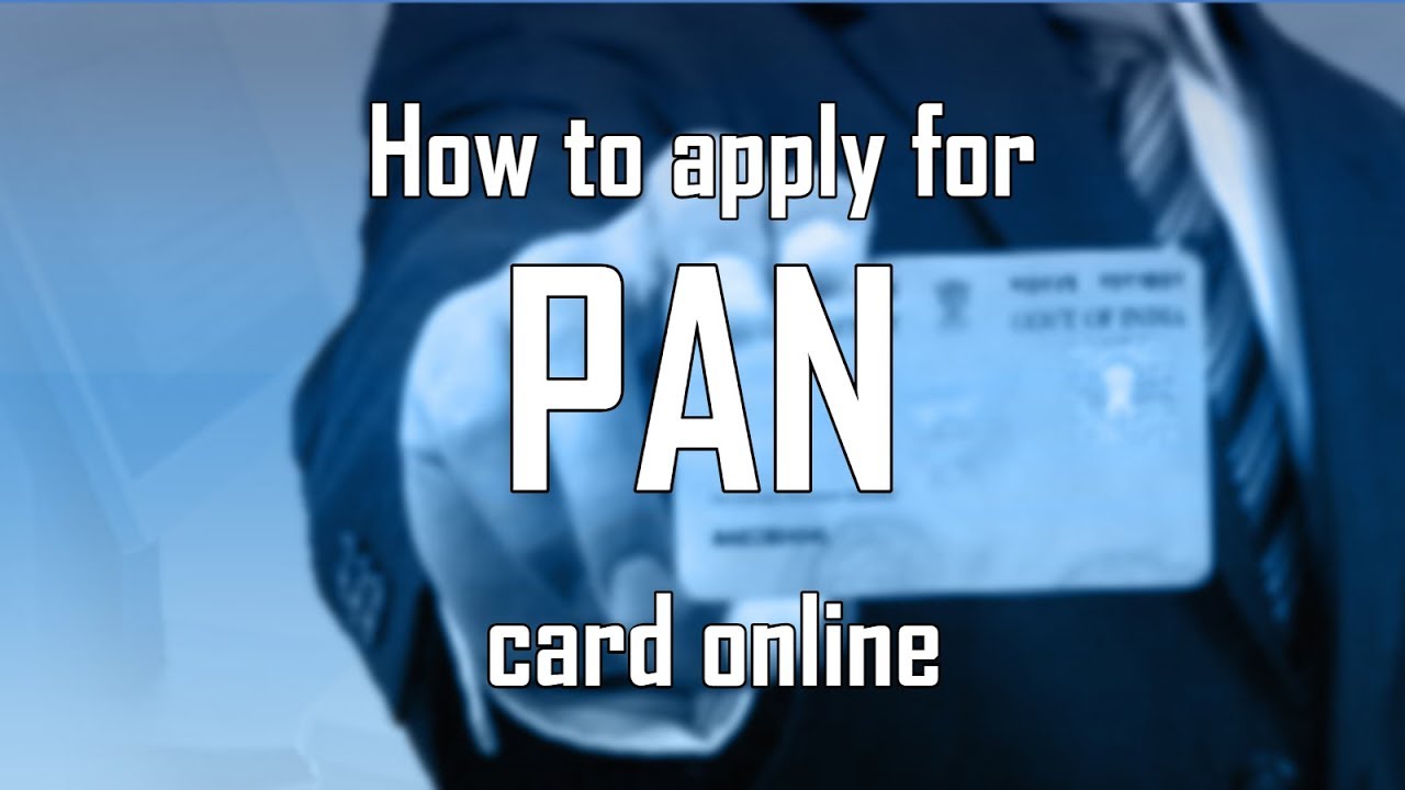 How to apply for PAN card online