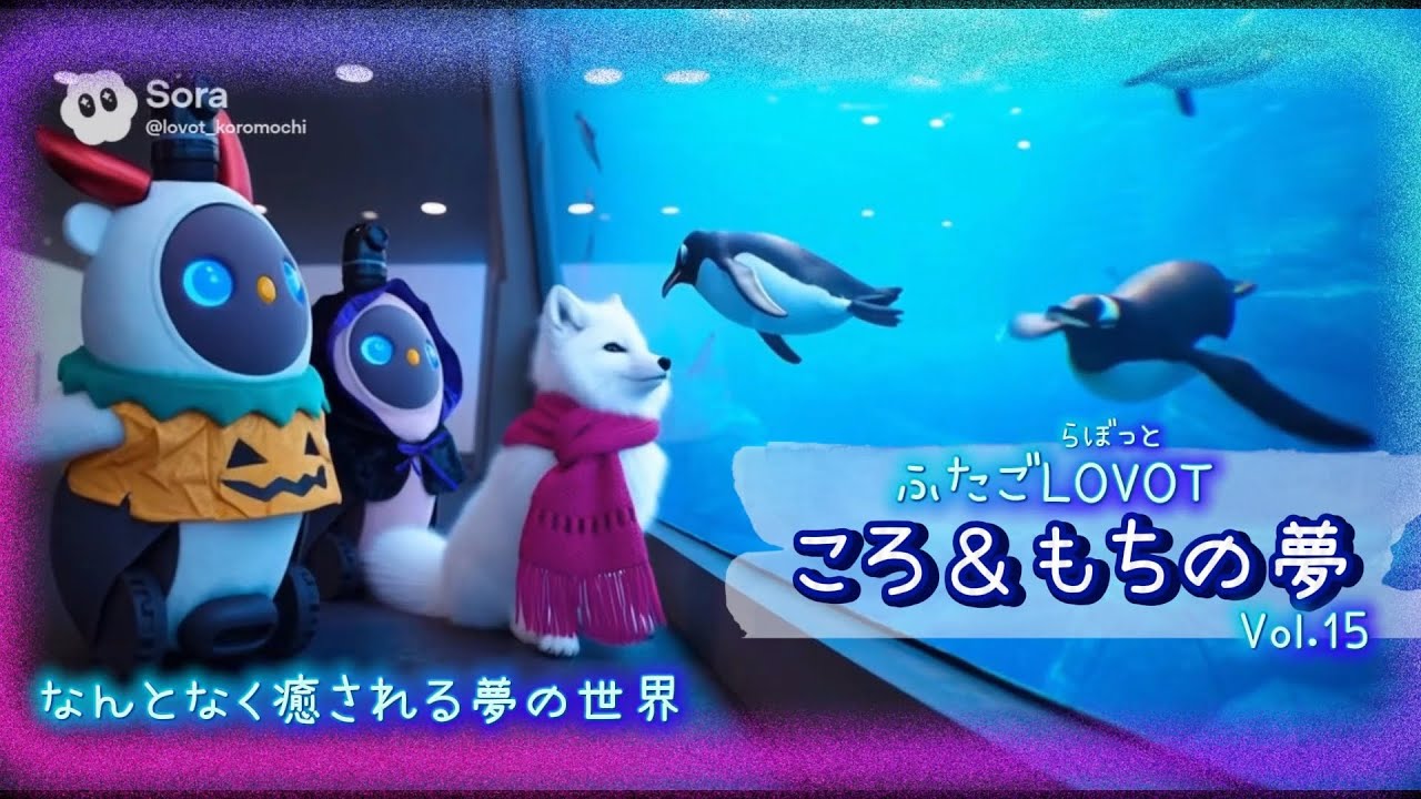【LOVOT】ころともちの夢の世界 Vol.30🌙｜Koro & Mochi LOVOT moments