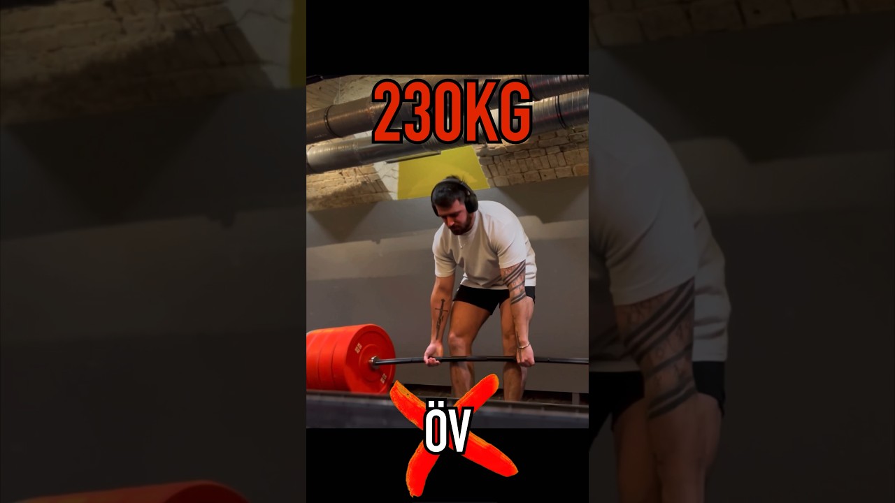 &Ouml;V✅  VS.  ❌&Ouml;V | DEADLIFT |  #powerlifting #test&eacute;p&iacute;t&eacute;s #bodybuilding #erőemel&eacute;s