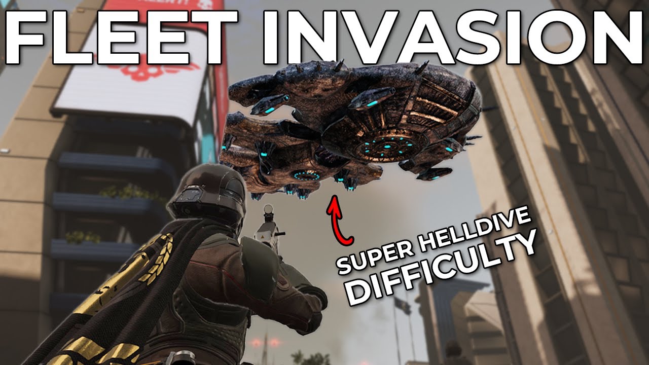 Helldivers 2 &ndash; Soloing Super Earth's Hardest Mission EVER&hellip; It's INSANE.. (Fleet Invasion)